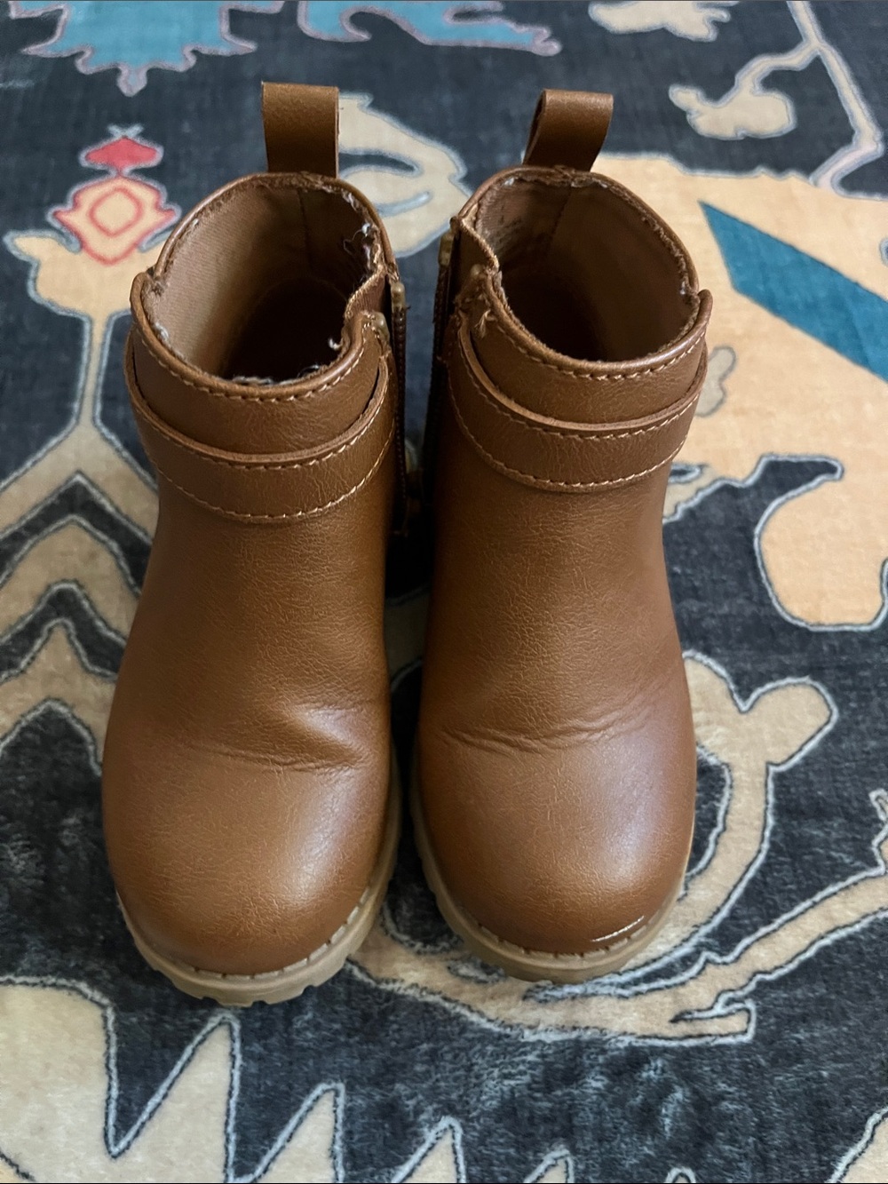 Old Navy Toddler Brown Pull-On Ankle Boots